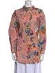 Rachel Comey Printed Mock Neck Tunic