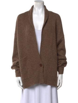 Rachel Comey Baby Alpaca Open Front Sweater