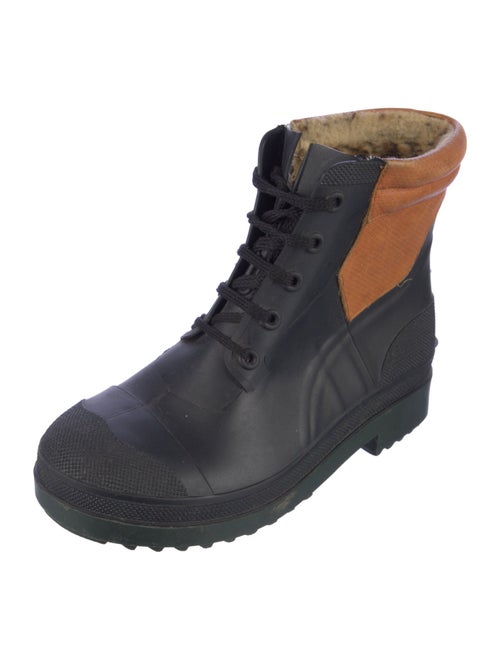 Rachel Comey Rubber Colorblock Pattern Rain Boots