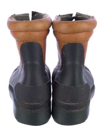 Rachel Comey Rubber Colorblock Pattern Rain Boots