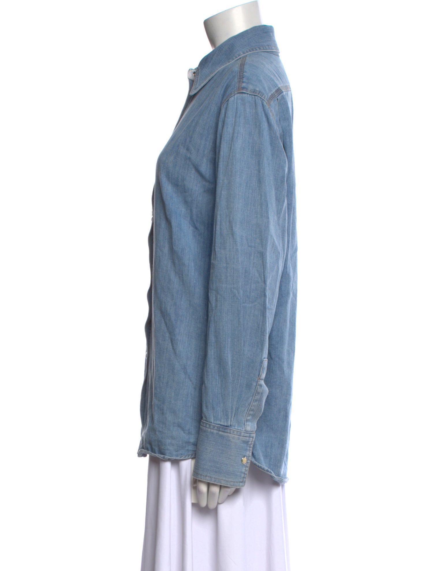 Rachel Comey Long Sleeve Button-Up Top