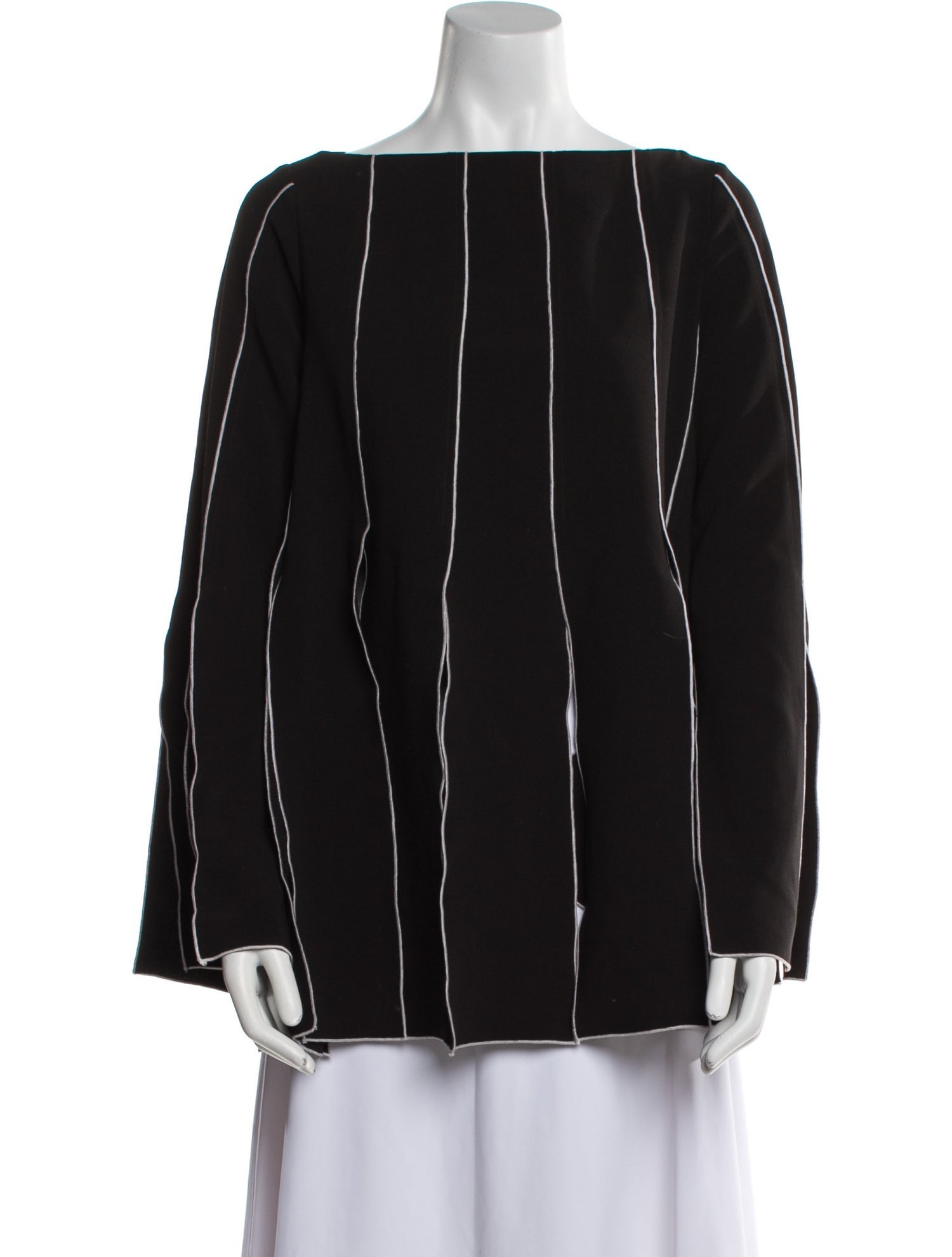 Rachel Comey Striped Bateau Neckline Tunic