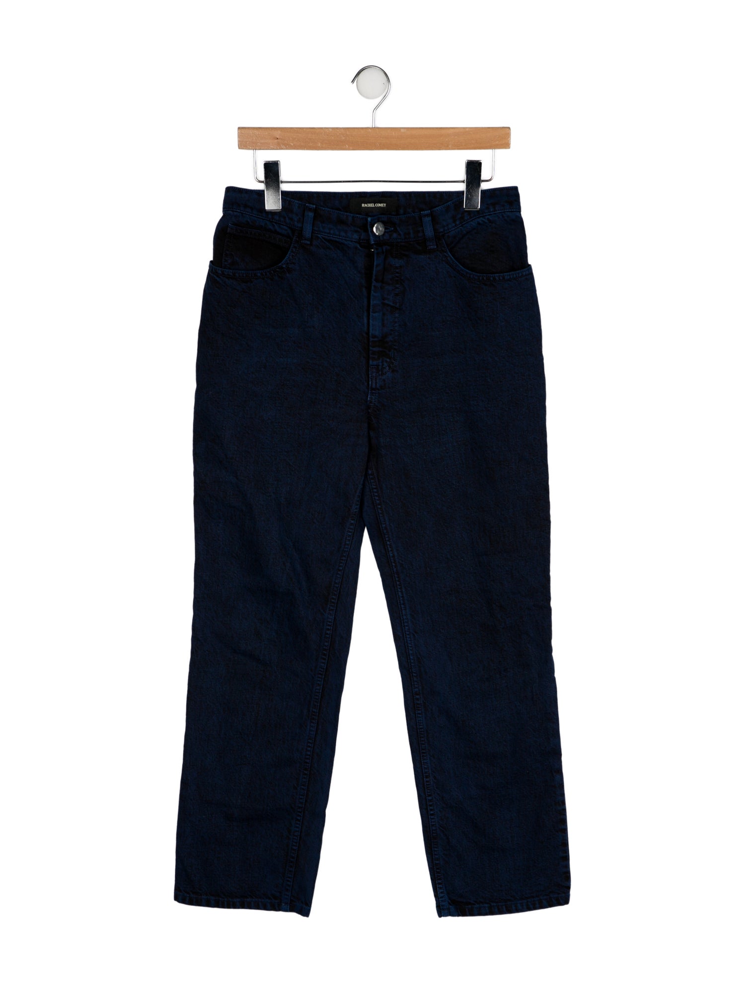 Rachel Comey High-Rise Straight Leg Jeans