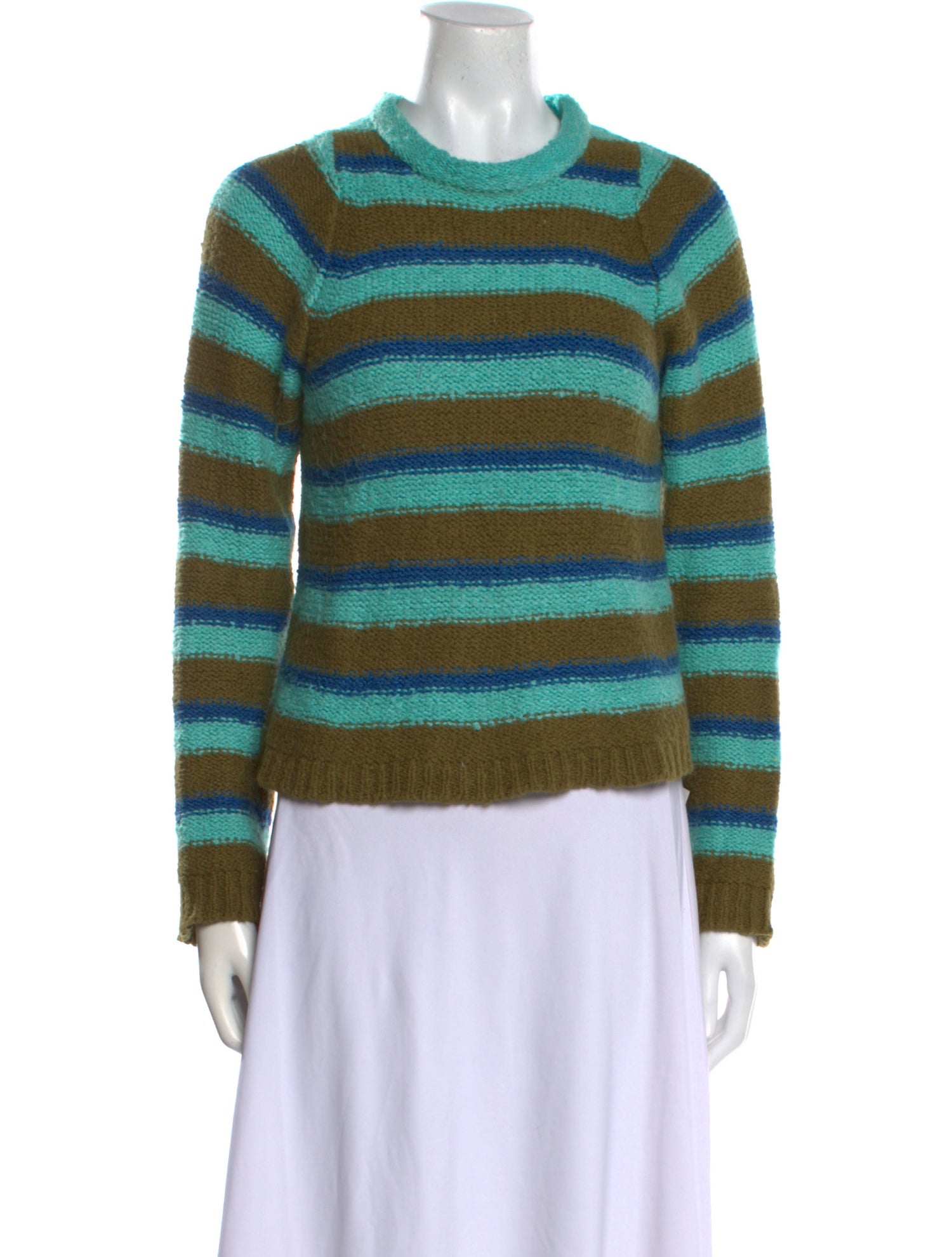 Rachel Comey Striped Crew Neck Sweater