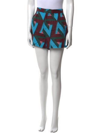 Rachel Comey Printed Mini Shorts