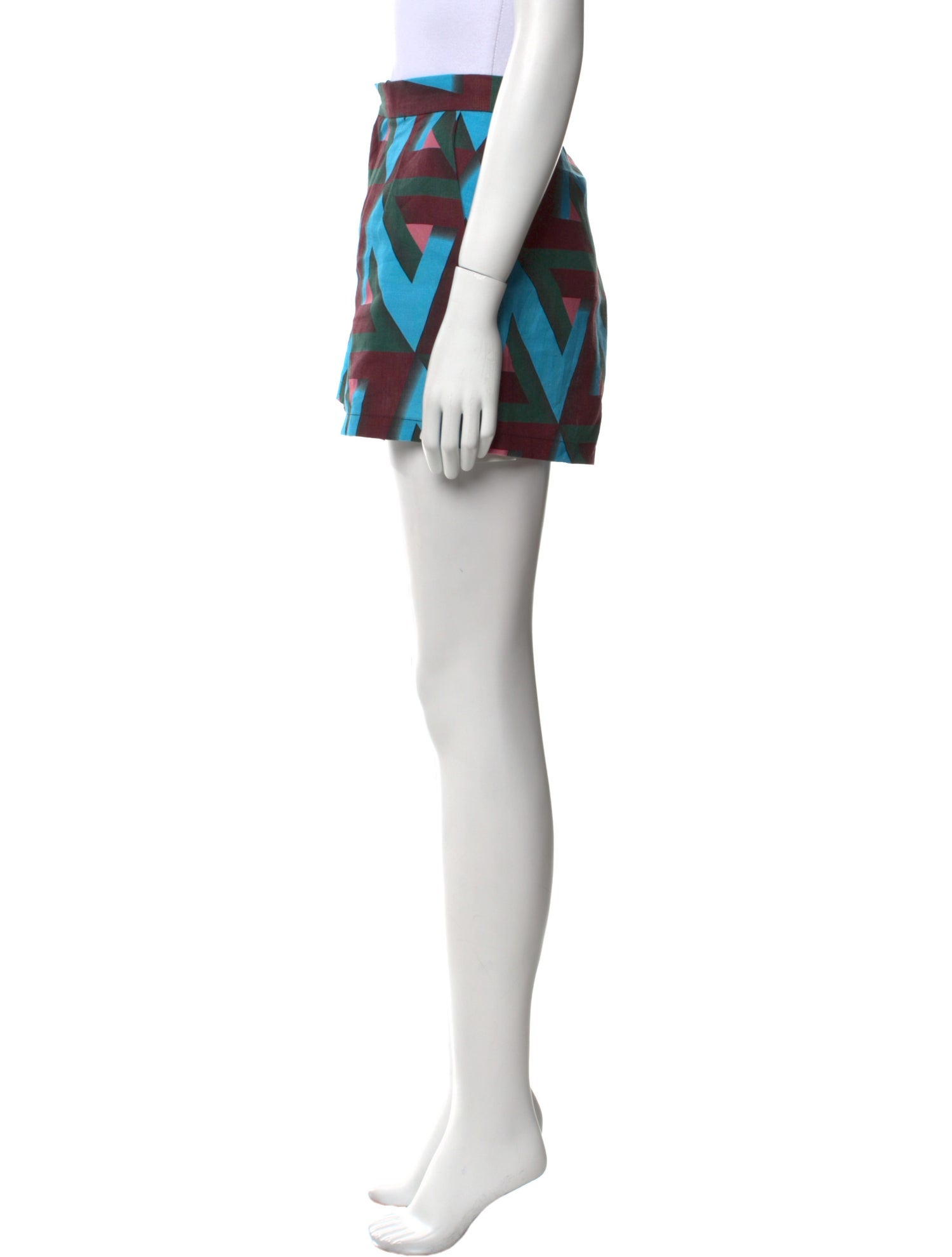 Rachel Comey Printed Mini Shorts