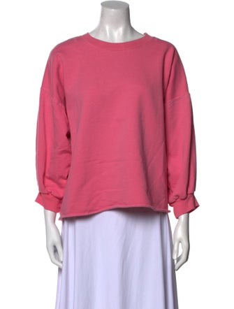 Rachel Comey Bateau Neckline Three-Quarter Sleeve Sweatshirt