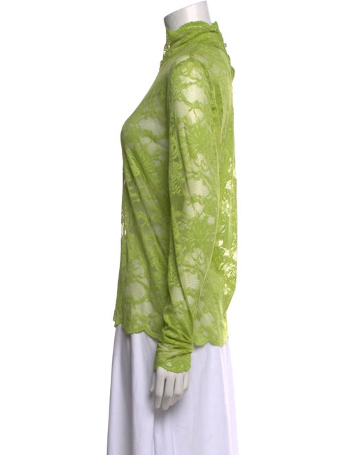 Rachel Comey Lace Pattern Turtleneck Sweatshirt