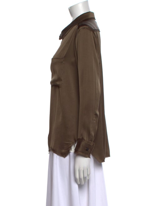 Rachel Comey Long Sleeve Button-Up Top