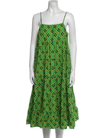 Rachel Comey Printed Midi Length Dress