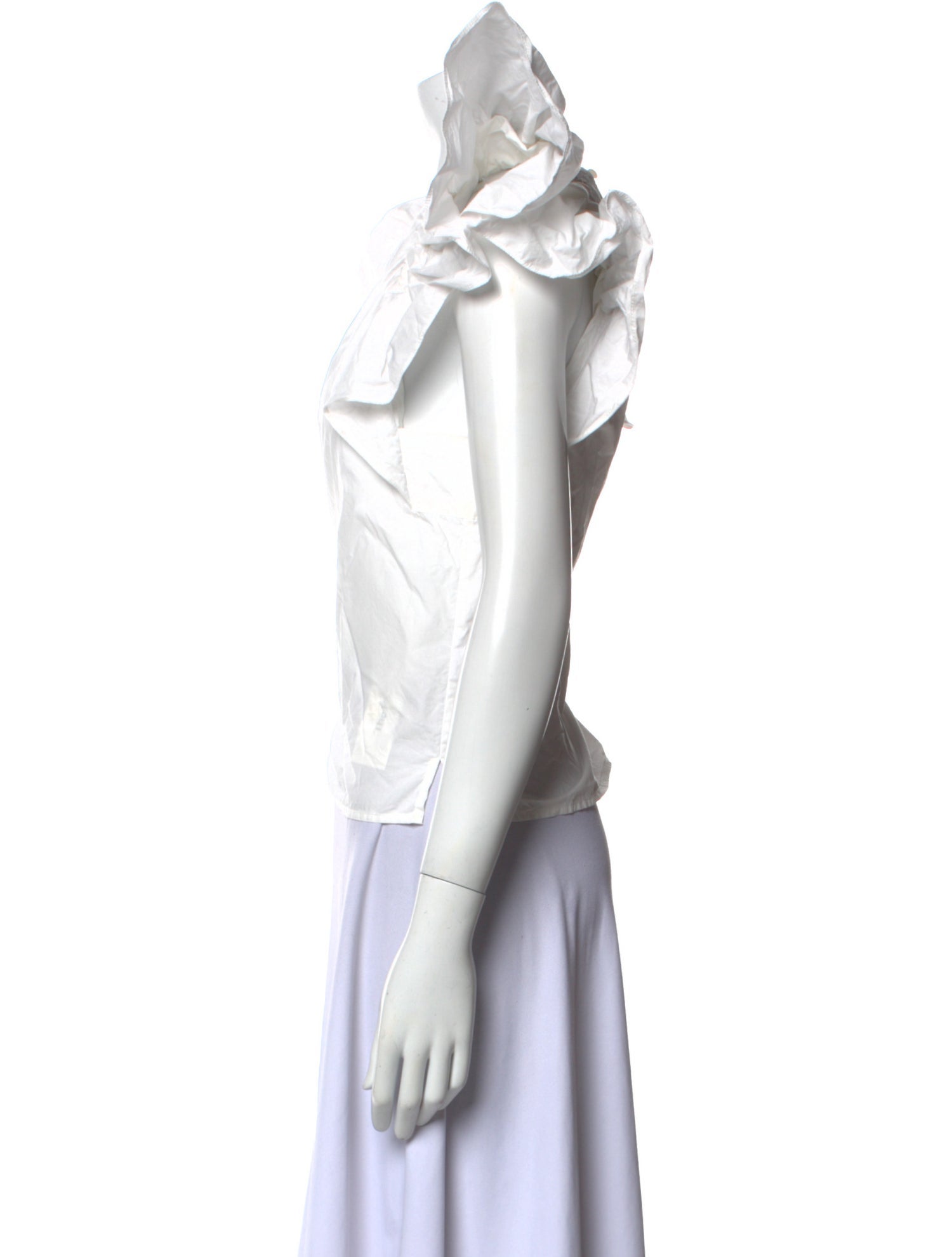 Rachel Comey Square Neckline Short Sleeve Top