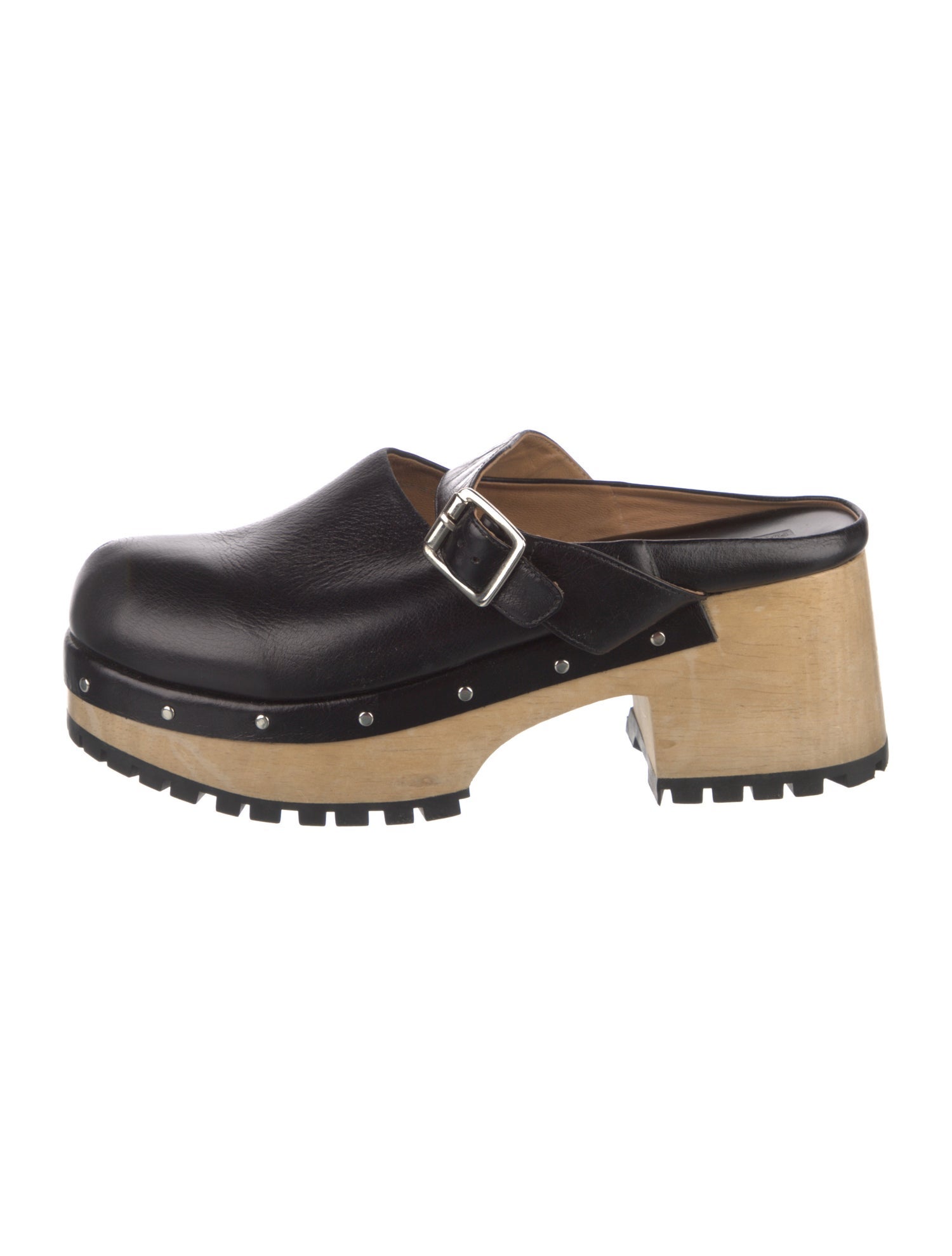 Rachel Comey Leather Studded Accents Mules