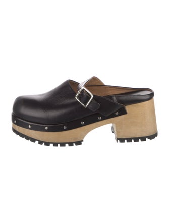 Rachel Comey Leather Studded Accents Mules