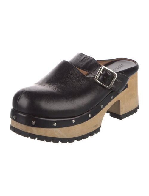 Rachel Comey Leather Studded Accents Mules