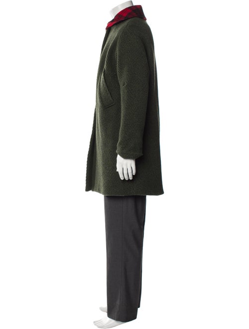 Rachel Comey Wool Tweed Pattern Overcoat
