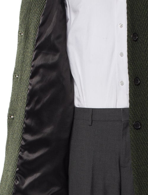 Rachel Comey Wool Tweed Pattern Overcoat