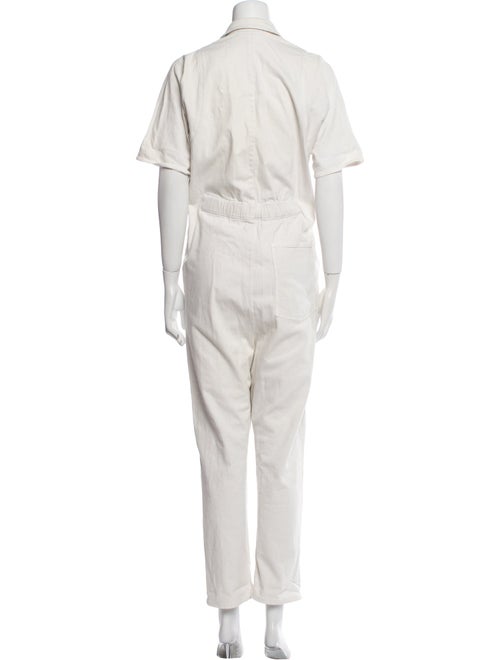 Rachel Comey Colorblock Pattern Mock Neck Jumpsuit