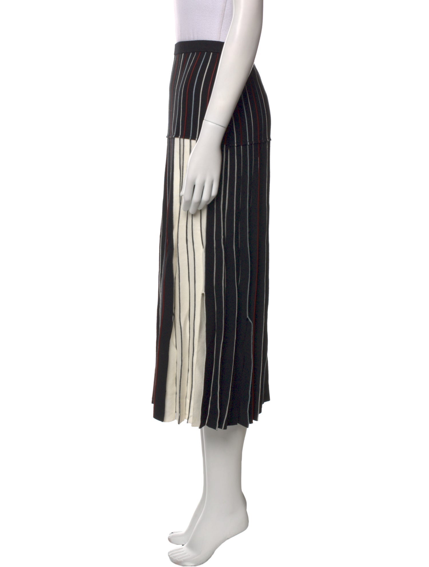 Rachel Comey Striped Midi Length Skirt