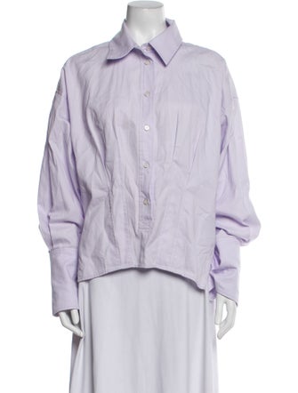 Rachel Comey Long Sleeve Button-Up Top