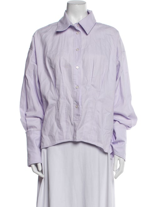 Rachel Comey Long Sleeve Button-Up Top