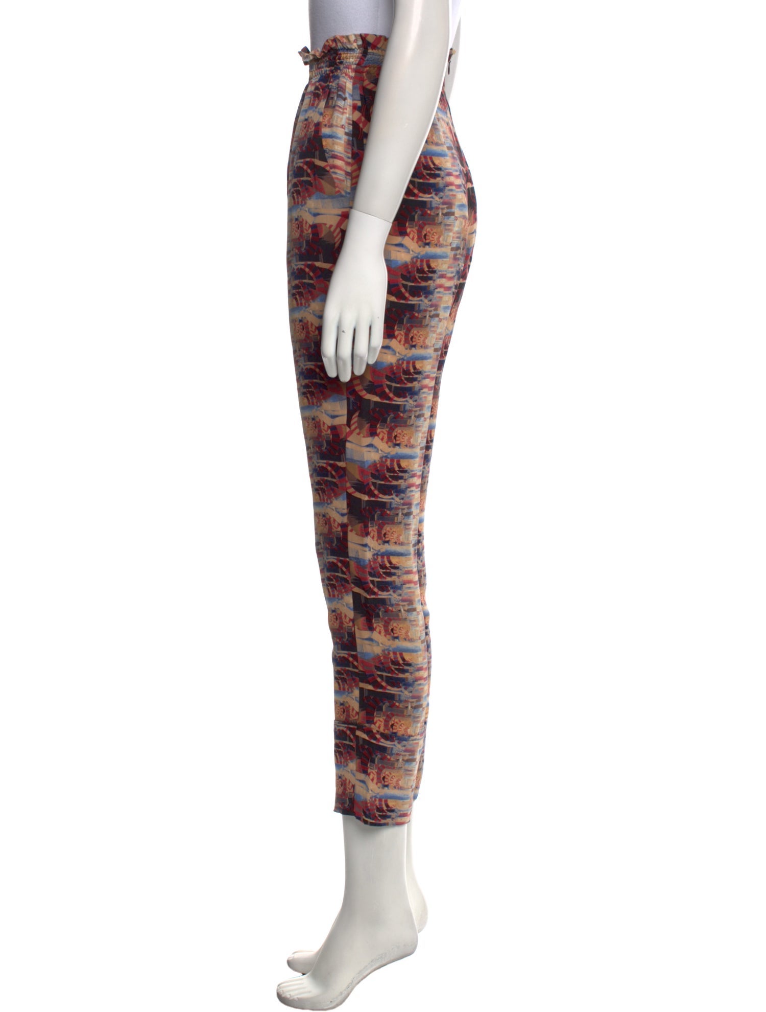 Rachel Comey Silk Skinny Leg Pants