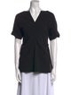 Rachel Comey V-Neck Short Sleeve T-Shirt