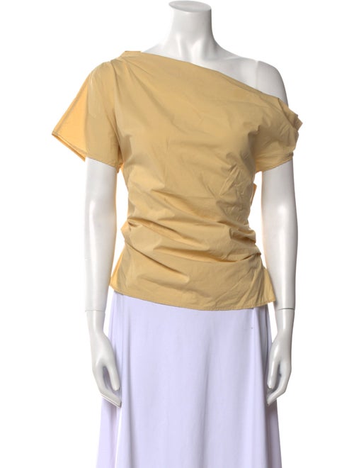 Rachel Comey One-Shoulder Short Sleeve Top