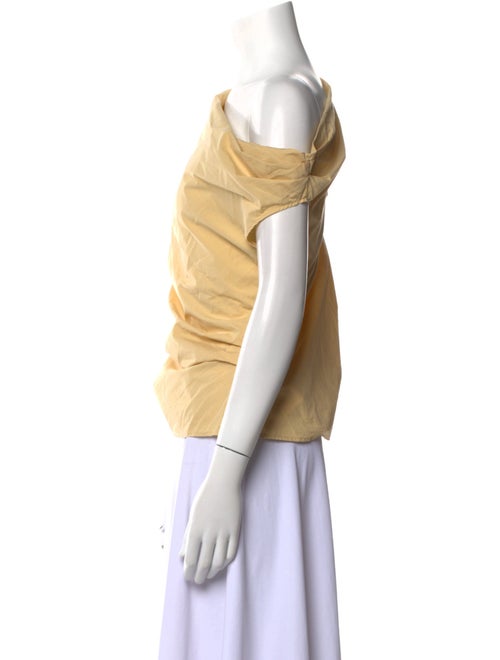 Rachel Comey One-Shoulder Short Sleeve Top