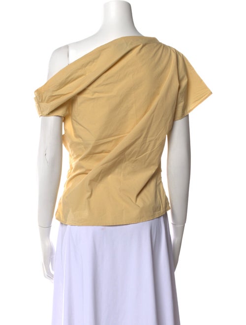 Rachel Comey One-Shoulder Short Sleeve Top