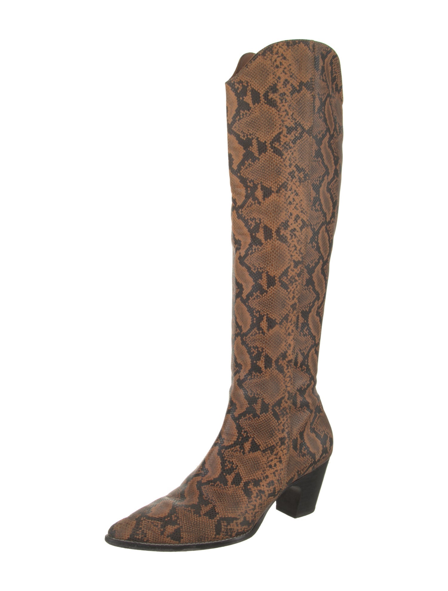 Rachel Comey Leather Animal Print Boots