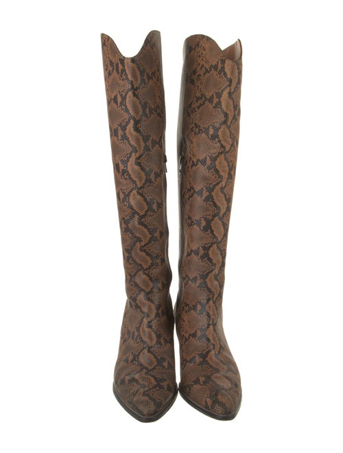 Rachel Comey Leather Animal Print Boots