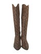 Rachel Comey Leather Animal Print Boots