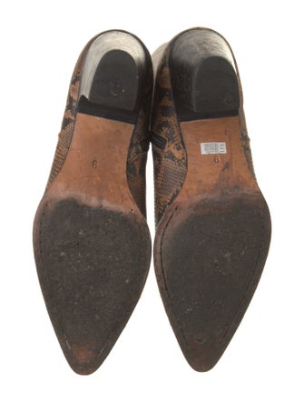 Rachel Comey Leather Animal Print Boots