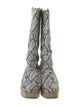 Rachel Comey Embossed Leather Animal Print Boots