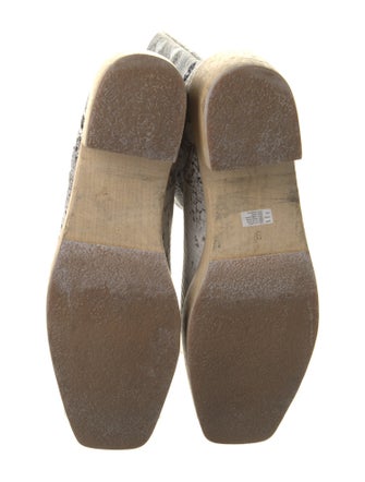 Rachel Comey Embossed Leather Animal Print Boots