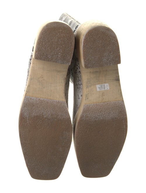 Rachel Comey Embossed Leather Animal Print Boots