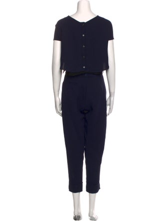 Rachel Comey Bateau Neckline Jumpsuit