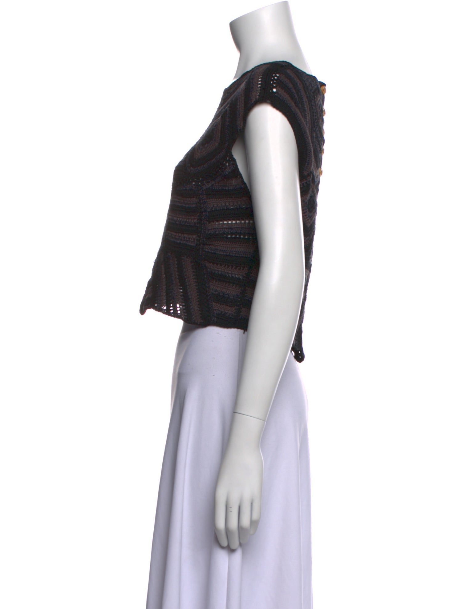 Rachel Comey Printed Scoop Neck Sweater