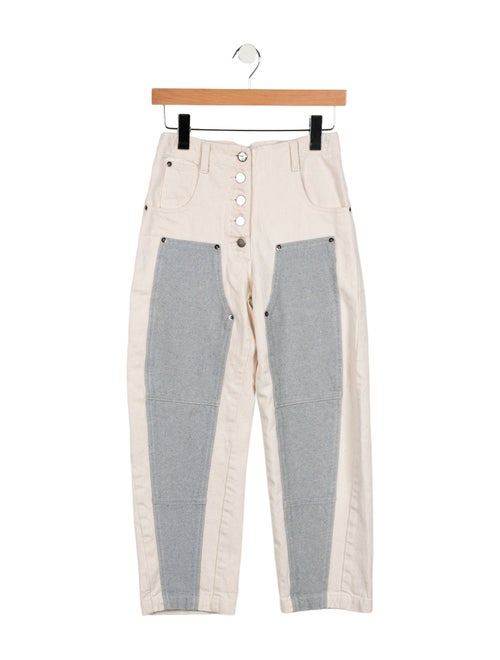 Rachel Comey High-Rise Straight Leg Jeans