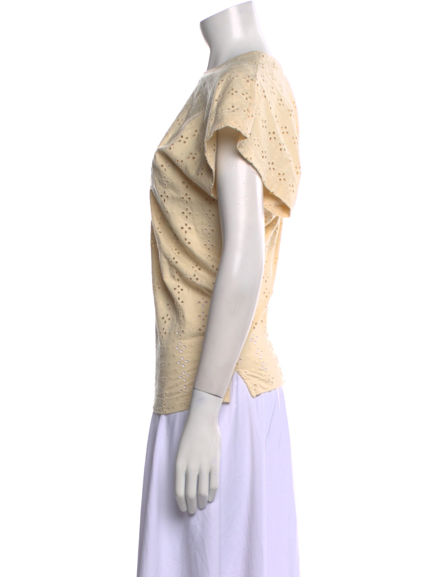 Rachel Comey Bateau Neckline Short Sleeve T-Shirt