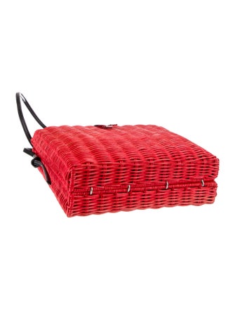 Rachel Comey Straw Messenger Bag