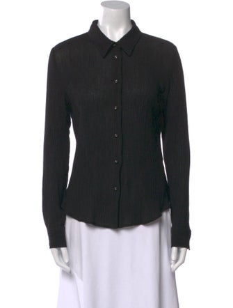 Rachel Comey Long Sleeve Button-Up Top