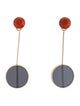 Rachel Comey Resin "Lhasa" Drop Earrings