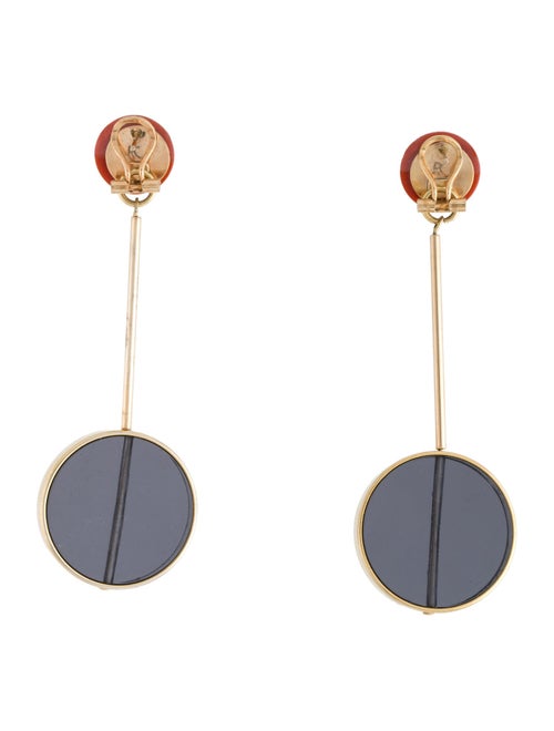 Rachel Comey Resin "Lhasa" Drop Earrings