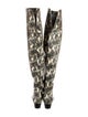Rachel Comey Embossed Leather Animal Print Boots