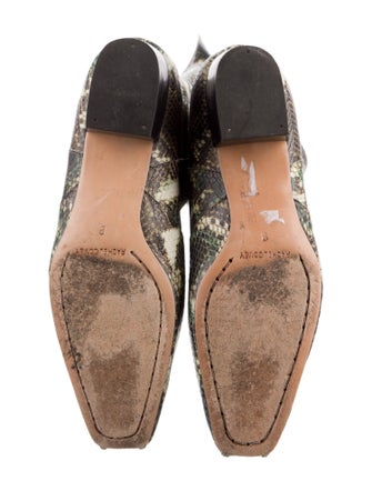 Rachel Comey Embossed Leather Animal Print Boots
