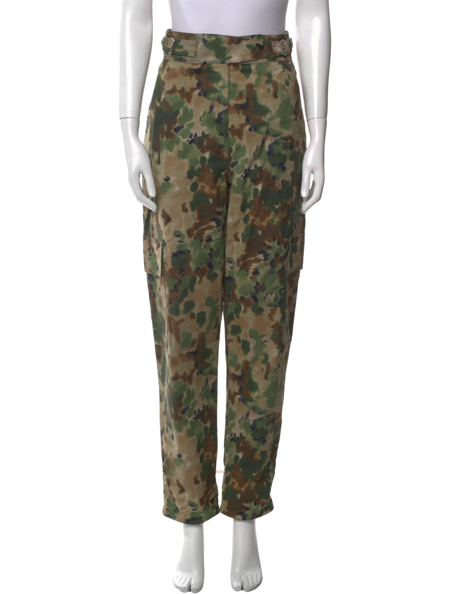 Rachel Comey Camouflage Print Straight Leg Pants