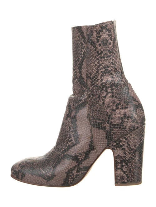 Rachel Comey Leather Animal Print Sock Boots