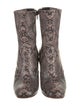 Rachel Comey Leather Animal Print Sock Boots