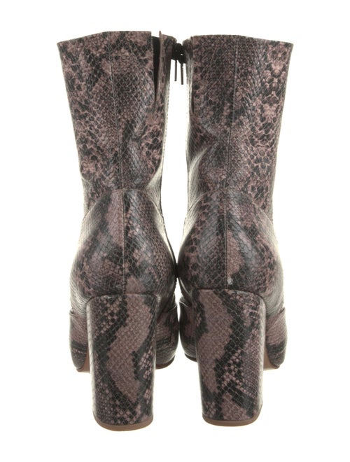 Rachel Comey Leather Animal Print Sock Boots